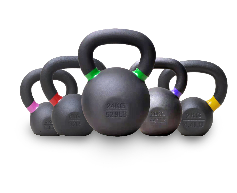 Gym Cast Iron Kettlebell Powder Coated Kettlebell