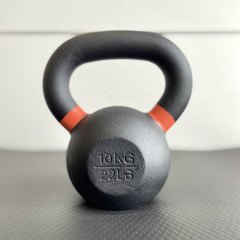 Wholesale  Custom Cast Iron Powder Coated Kettlebell For Gym