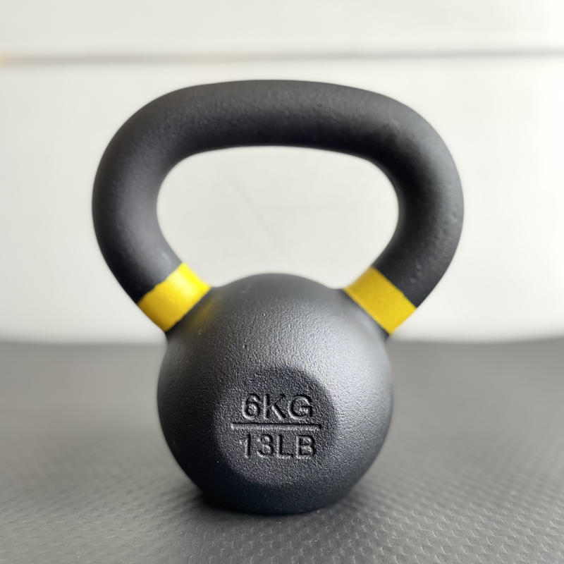 Gym Cast Iron Kettlebell Powder Coated Kettlebell