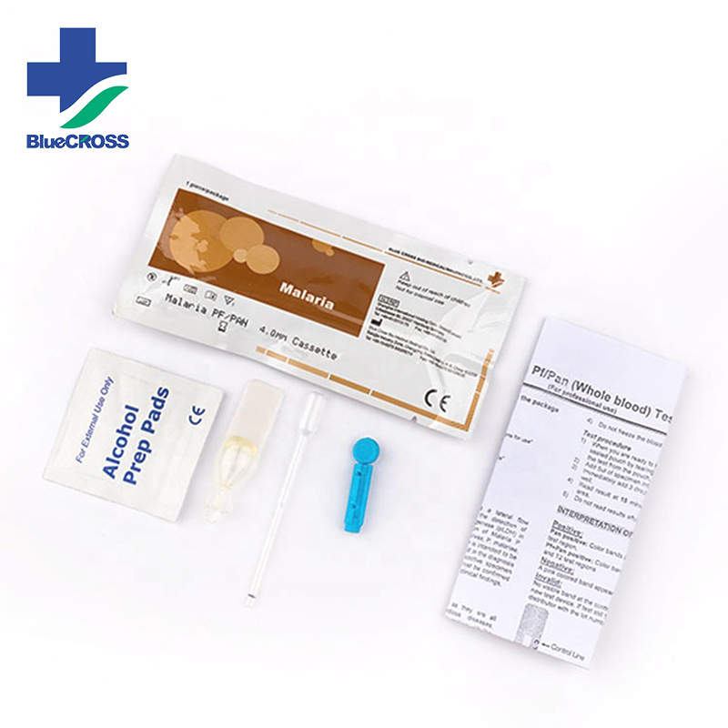 Whole Blood One Step Rapid Diagnostic Test Malaria Antigen Test Kit