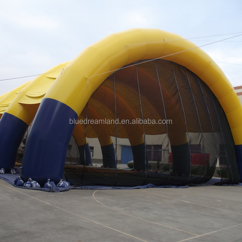 Custom outdoor large inflatable tennis sports court tent cover for event for sales