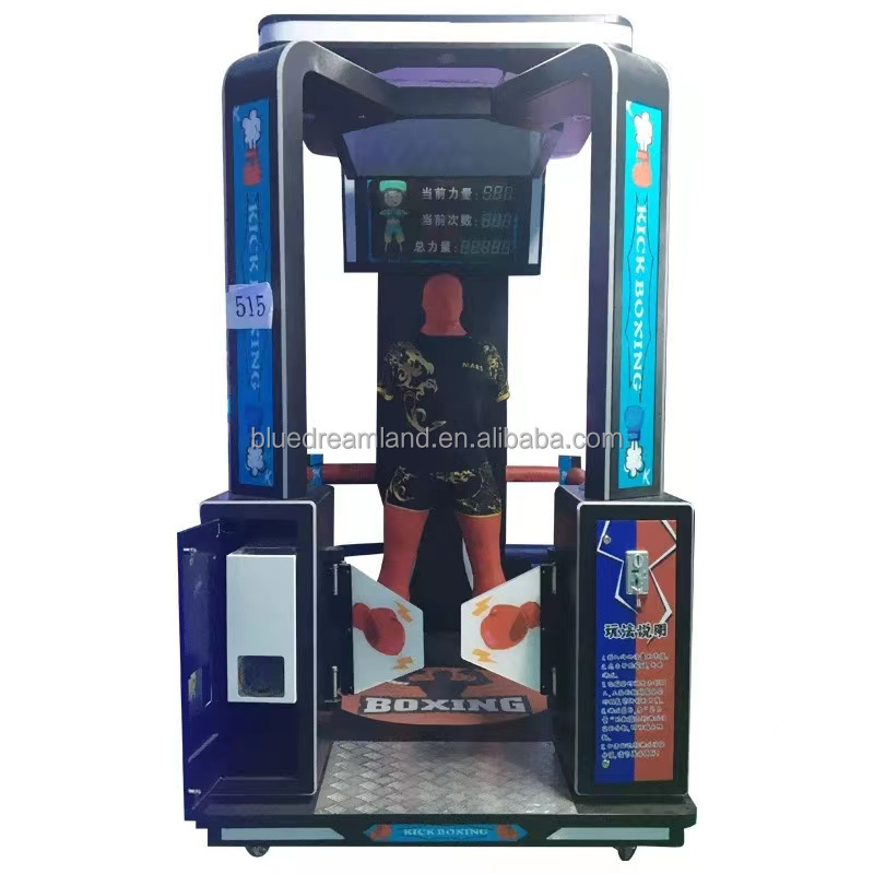 Amusement park 1/2 Player Big Punch Deluxe Boxing Vending Machine Arcade Game Coin Operated Boxing arcade Machine For Sales