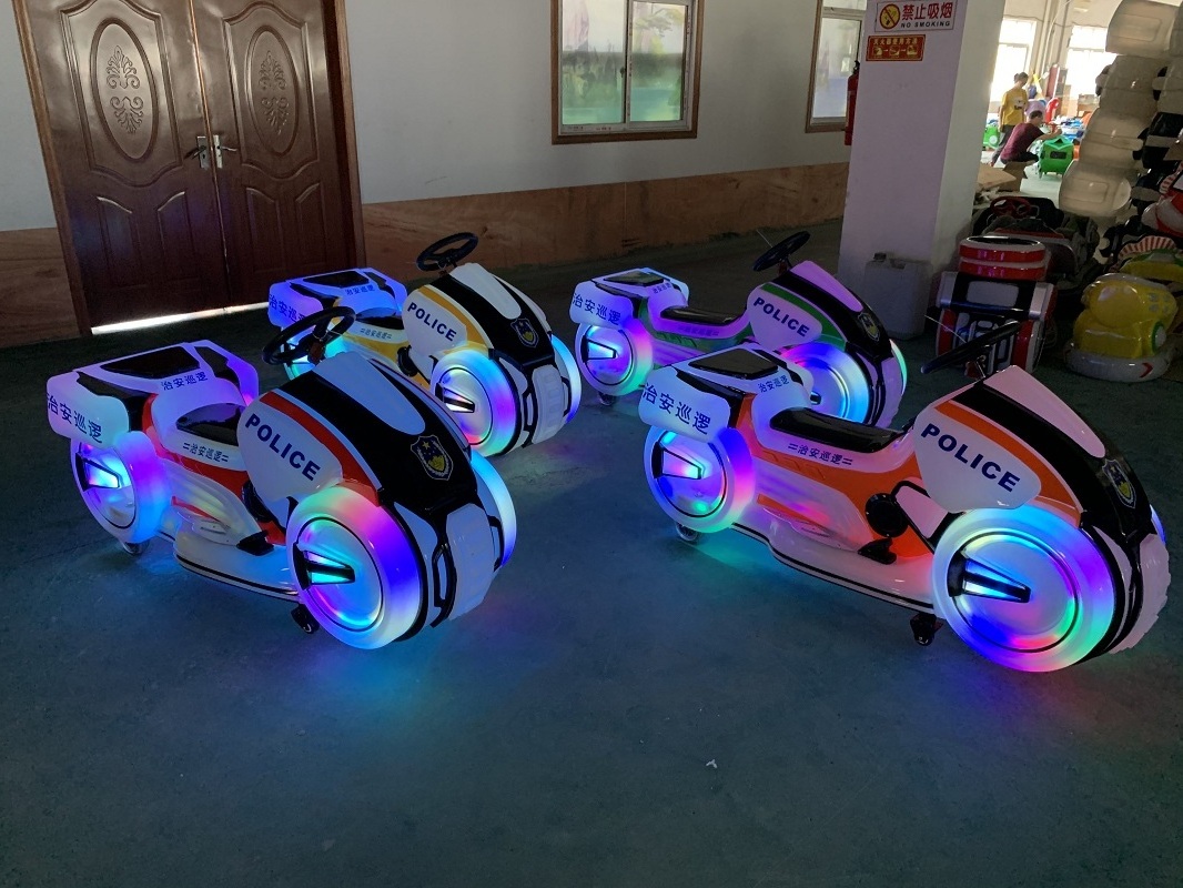 Factory price amusement park rides cheap electric battery motorcycle ride on bumper cars for kids and adults