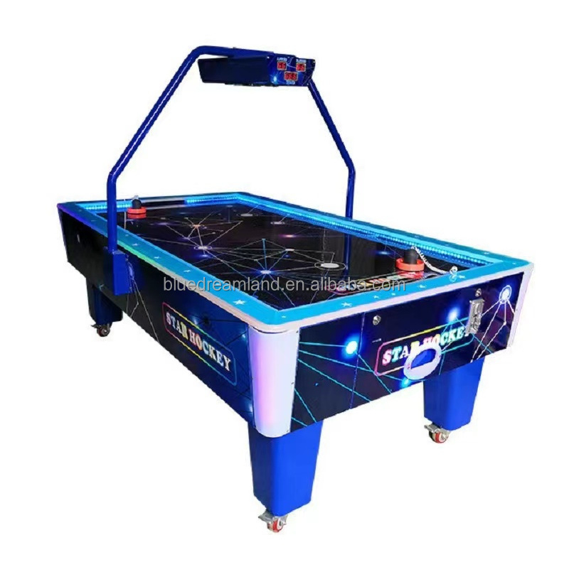 Cheap Indoor Amusement park Coin Operated custom Air Hockey Table Arcade Game Machine for 2 Players