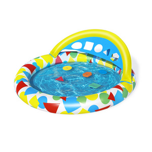 Bestway 52378 Summer Inflatable Kiddie Pool Portable Water-Filled Splash Mini Baby Swimming Pool