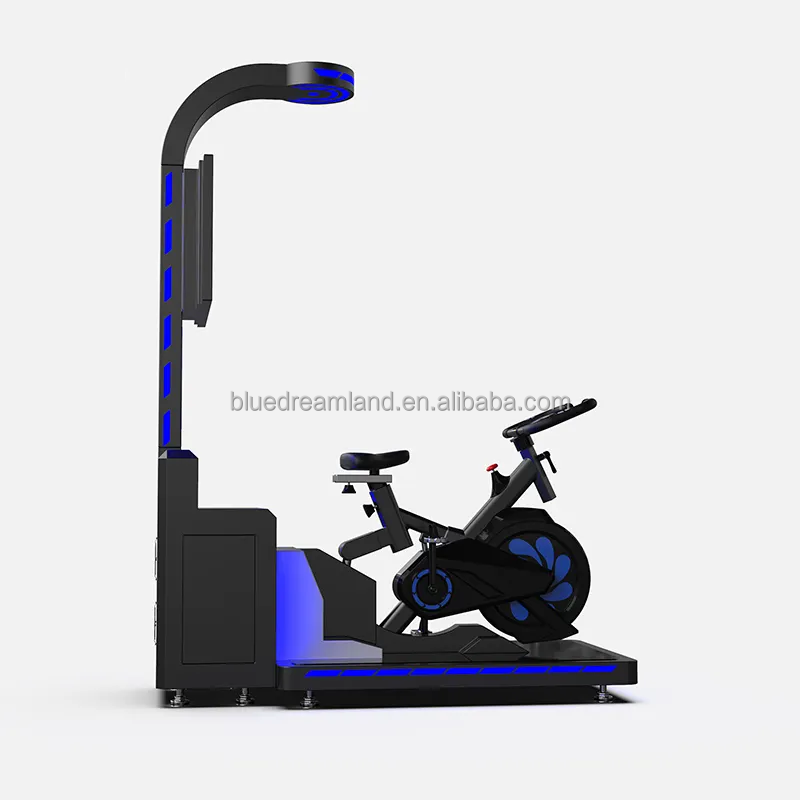 9D Virtual reality dynamic seat vr fitness bicycle sport games vr fitness bike for sales