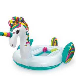 Bestway 43228 Giant Unicorn Island pool float inflatable 5.90m x 4.04m