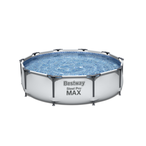 Bestway 56406 PVC Material Above Ground Swimming Pool Stainless Steel Frame Swimming Pool