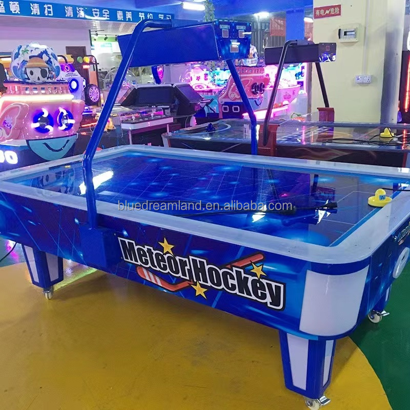 Cheap Indoor Amusement park Coin Operated custom Air Hockey Table Arcade Game Machine for 2 Players