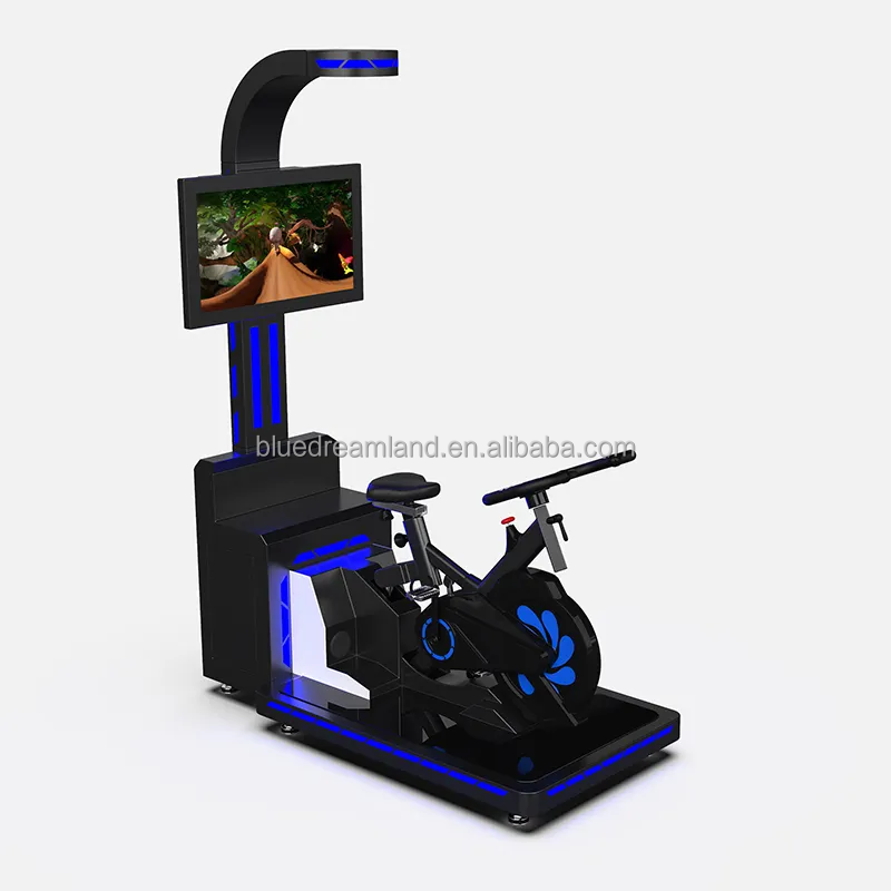 9D Virtual reality dynamic seat vr fitness bicycle sport games vr fitness bike for sales