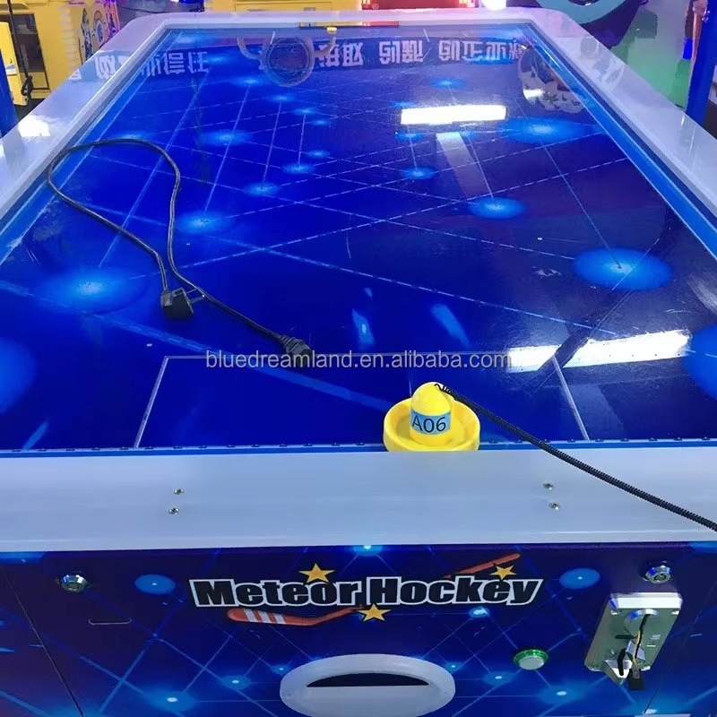 Cheap Indoor Amusement park Coin Operated custom Air Hockey Table Arcade Game Machine for 2 Players