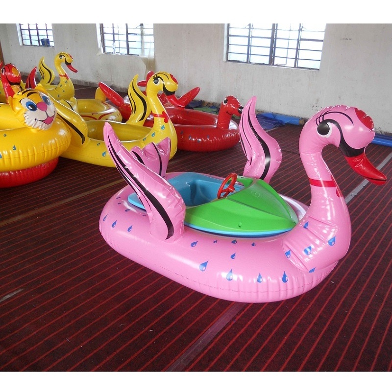 Pvc high quality unicorn inflatable bumper boat for water swimming pool