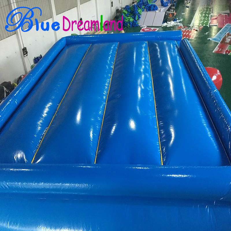 Extreme free fall sport skiing freestyle stunt big inflatable jumping landing airbag ramp pad/sloped Bikeparks Snowpark