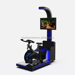 9D Virtual reality dynamic seat vr fitness bicycle sport games vr fitness bike for sales