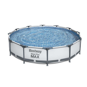 Bestway 56416 wholesale adult steel pro frame pool Folding stable water game swim pool plastic swimming pool