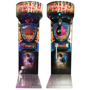 Street Amusement Coin Operated ultimate Big Punch Boxing Arcade Machine electronic game Machine for sales