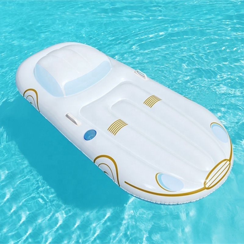 Bestway 43651 Vacation Cruiser Pool Float Lounge Unisex Inflatable Swimming Pool Float Boat For Beach Lake Sea