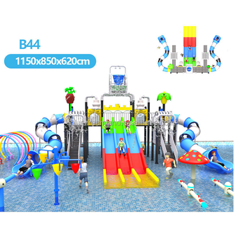 Factory price outdoor playground shark Water Park Equipment Fiberglass Water Slide Swimming Pool Slides For sales