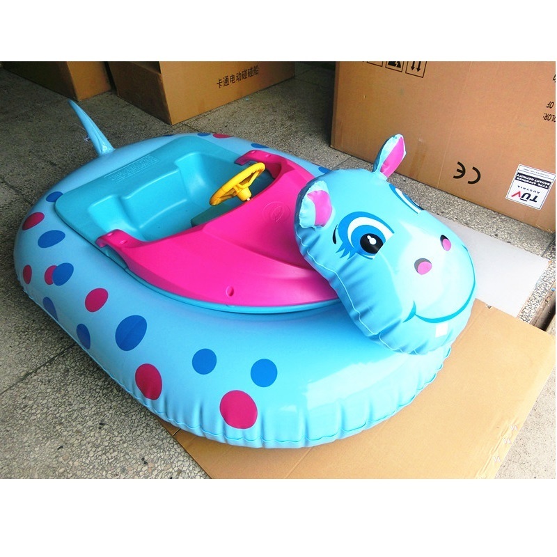 Pvc high quality unicorn inflatable bumper boat for water swimming pool