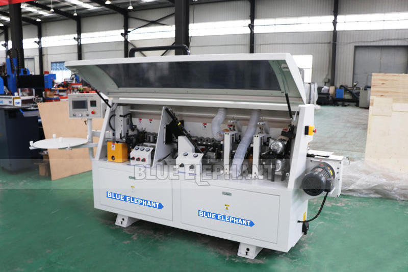 Blue Elephant Cnc E-50 Full Automatic Edge Bander Woodworking Edge Banding Machine Wood Furniture  Line Machinery