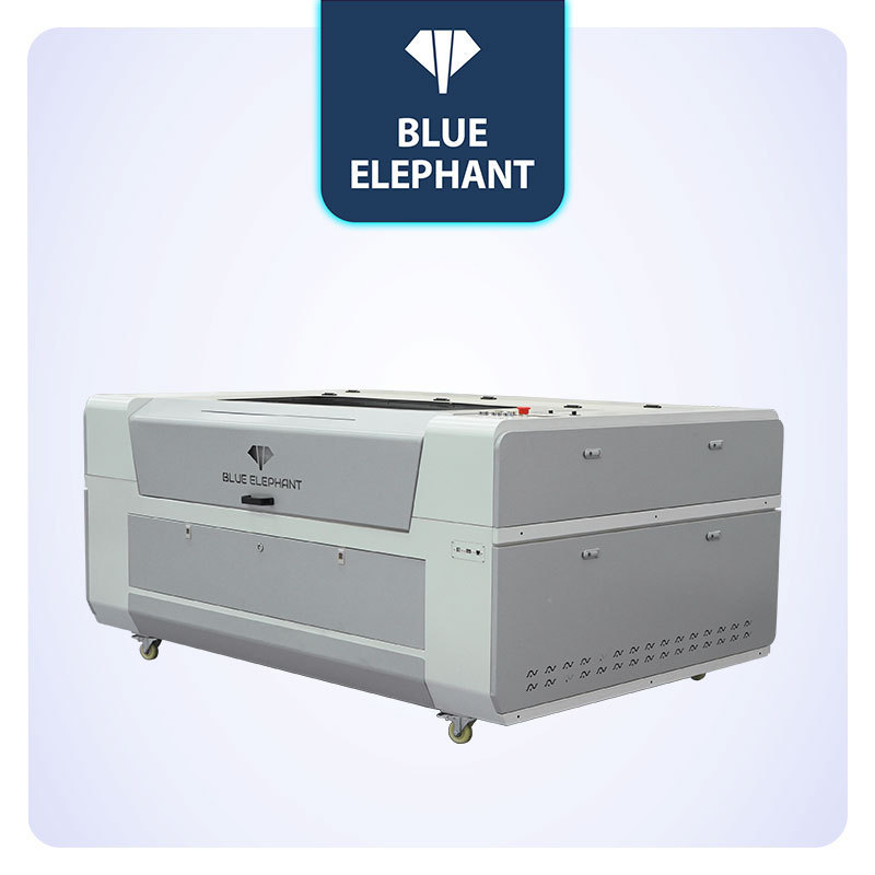 Blue Elephant double 2 laser heads co2 cnc laser cutting engraved machine 6090 1390