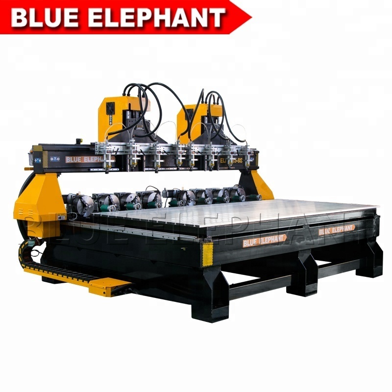 1325 multi head drilling machine cnc rotary table