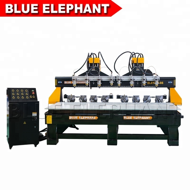 1325 multi head drilling machine cnc rotary table