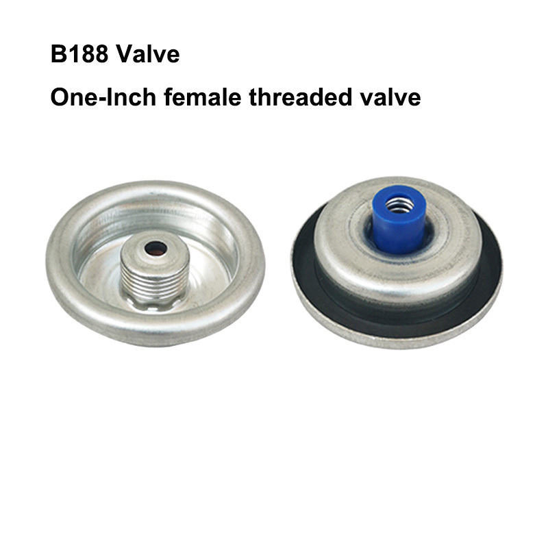 7/16ns Screw Valve With Single Layer Or Double Layer For Butane and  propane gas can