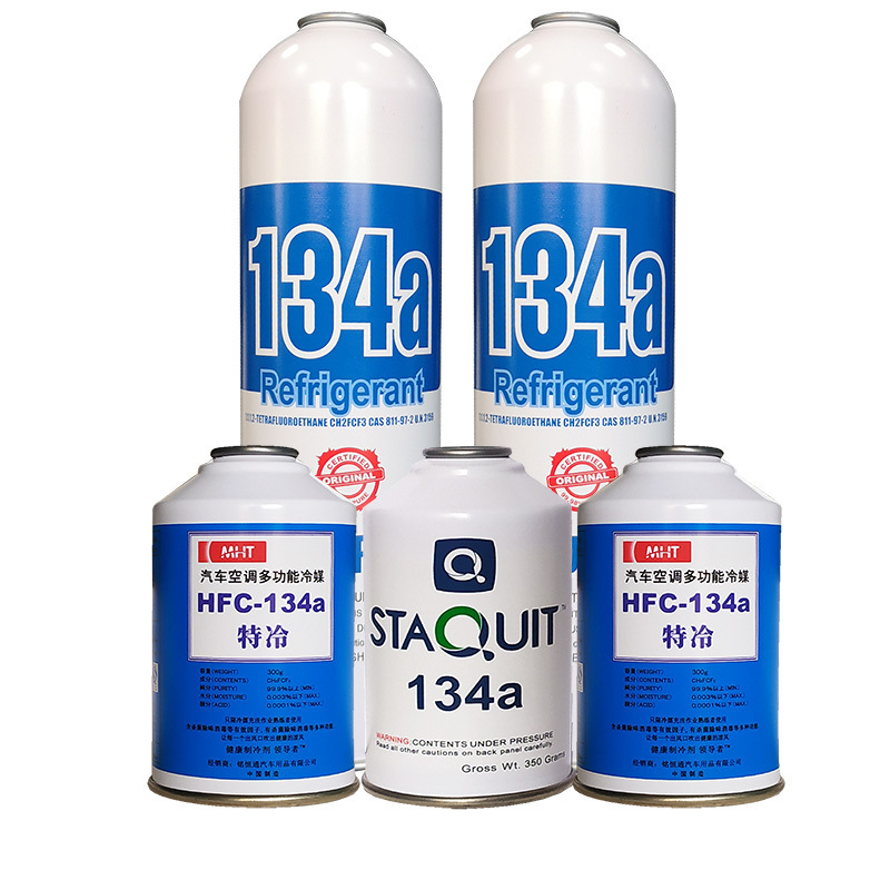 Gas R134a Refrigerant Gas Price R134a R134 134a 300g Can For Sale For Automotive Use