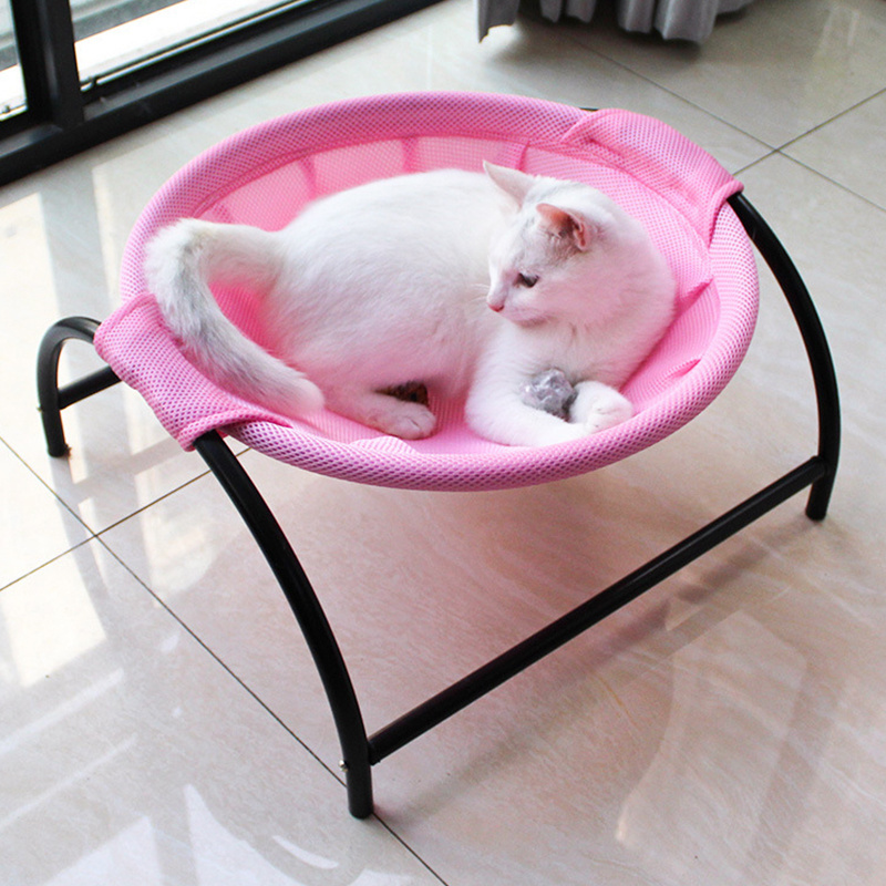 New Design Folding Dog Bed Elevated Cat Bed Indoor Outdoor Pet Camping Raised Crib For Small Medium Or Large Pets