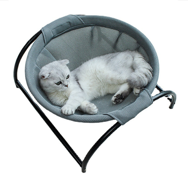 New Design Folding Dog Bed Elevated Cat Bed Indoor Outdoor Pet Camping Raised Crib For Small Medium Or Large Pets