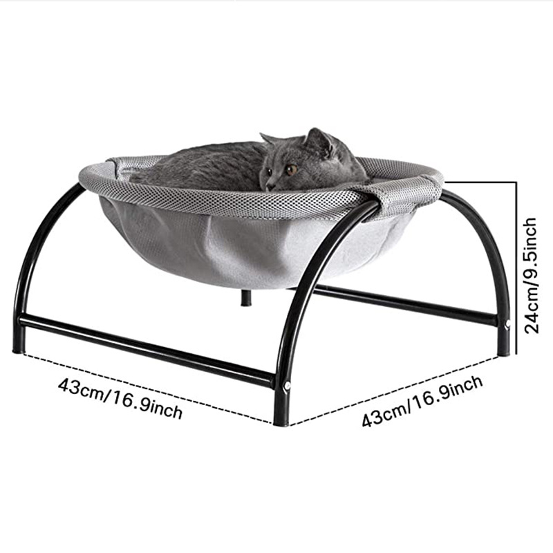 New Design Folding Dog Bed Elevated Cat Bed Indoor Outdoor Pet Camping Raised Crib For Small Medium Or Large Pets