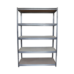 Perforated metal bolt less rivet shelving garage heavy duty shelves wall rack for homes