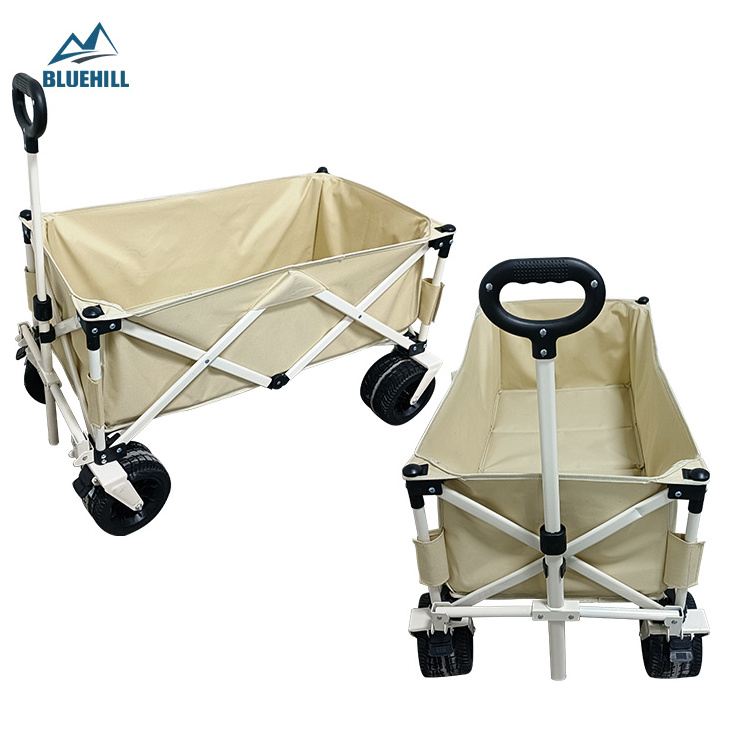 Outdoor Garden Park Utility kids wagon portable beach trolley cart camping foldable folding wagon