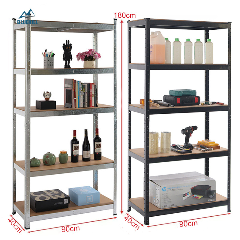 5 Tiers Boltless Storage Racking Garage Shelving Shelves Unit Bin/Tote Box Stacking Racks/Shelf For Garage