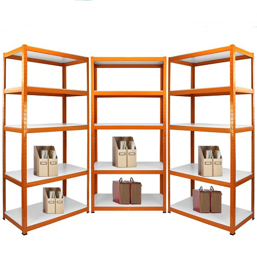 Qingdao Heavy Duty Store Shelves Rack Estantera Metal 4 Niveles Garaje Estante de Almacenamiento