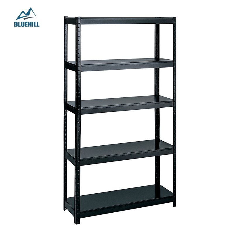 5-tier Heavy Duty Metal Steel Corner Shelf Boltless Garage Storage Shelving Racks-coated