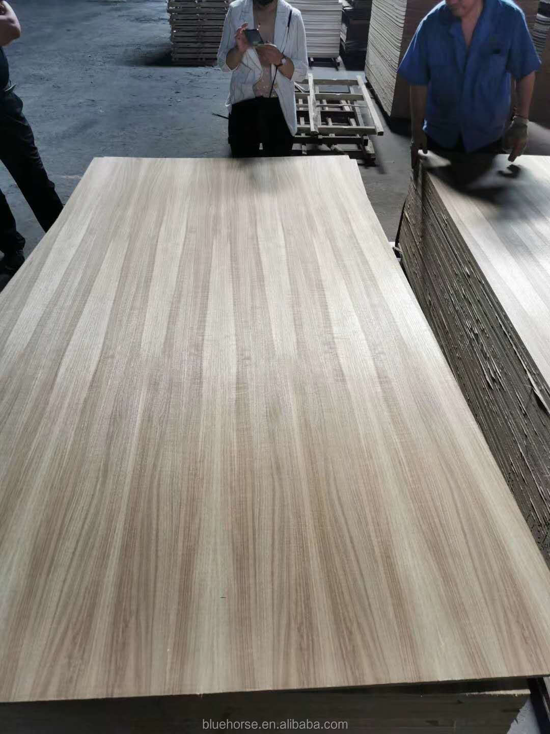 Hot Sale Recon Teak Veneer Faced Plywood/MDF Board