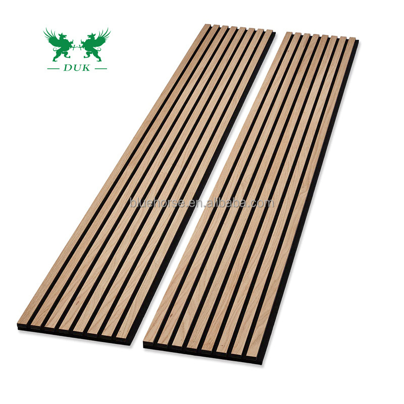 2023 Slat Panel Wall Acoustic Wood Panel Decorative Wood Slat Wall Panels Akupanel