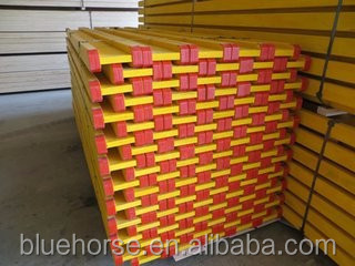 Solid Fir Wood Flange H20 Formwork Beam For Construction