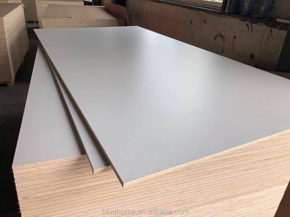 White HPL veneer on plywood with phenolic  glue