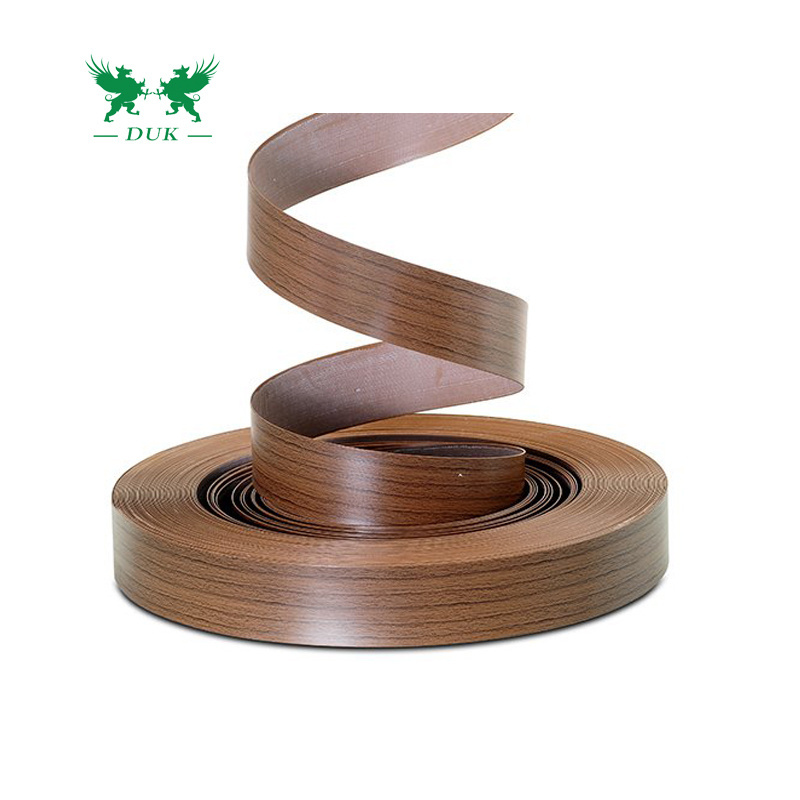 China Supplier furniture use pvc edge banding Solid Color wood color edge banding tape