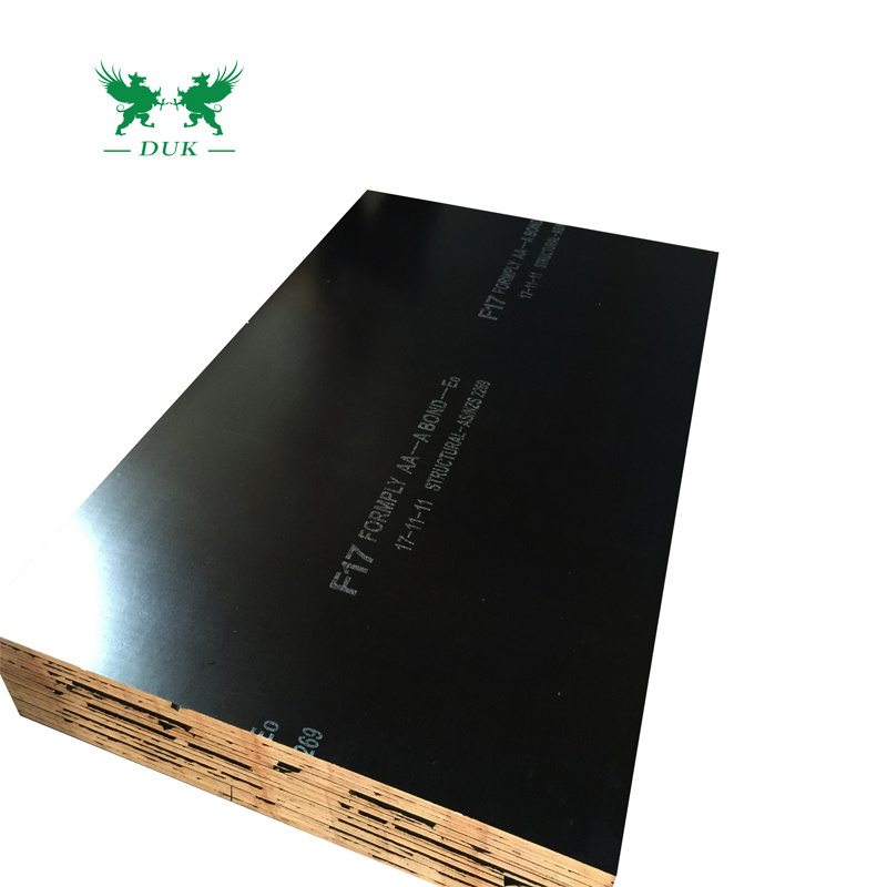 18mm film faced plywood kuwait price black marine shuttering film faced plywood board