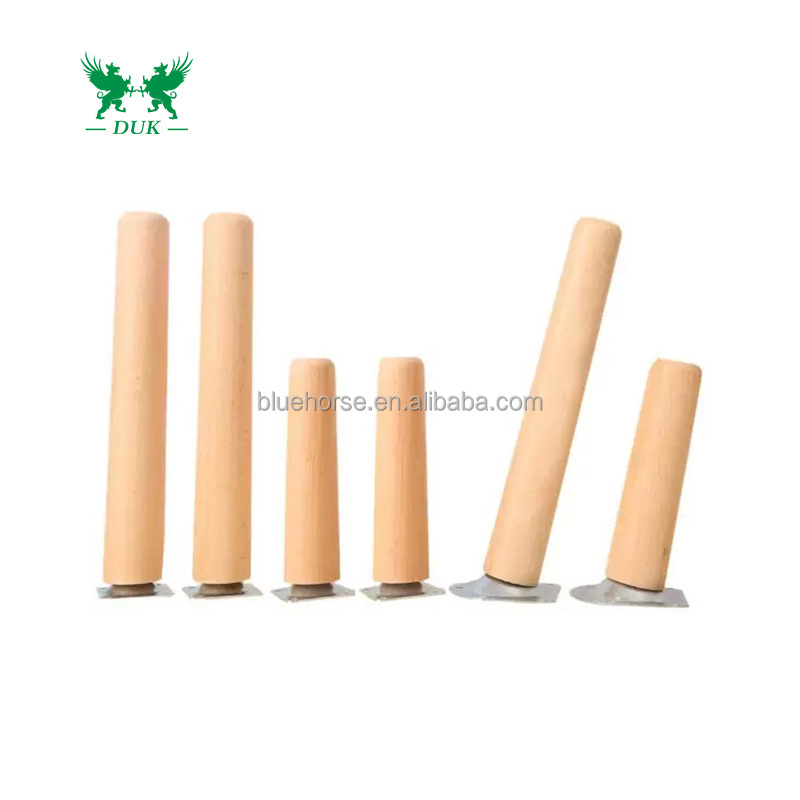 OEM ODM Supplier Replacement BeechWood Legs Sofa Feet Furniture Accessories Foot Wooden Conic Legs Beechwooden Furniture Feet