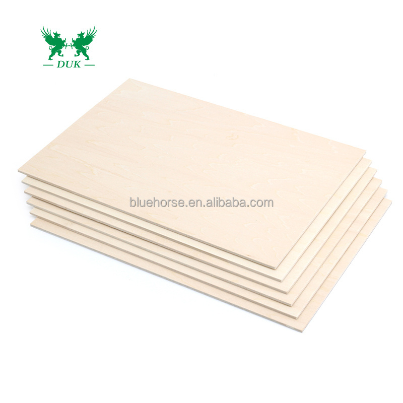 3mm Factory Price Basswood board for Laser Engraving Die Board Craft Laser Cut Plywood