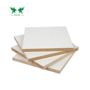 White Melamine Laminated Mdf Hdf Wooden Veneer Board 4mm 6mm 10mm