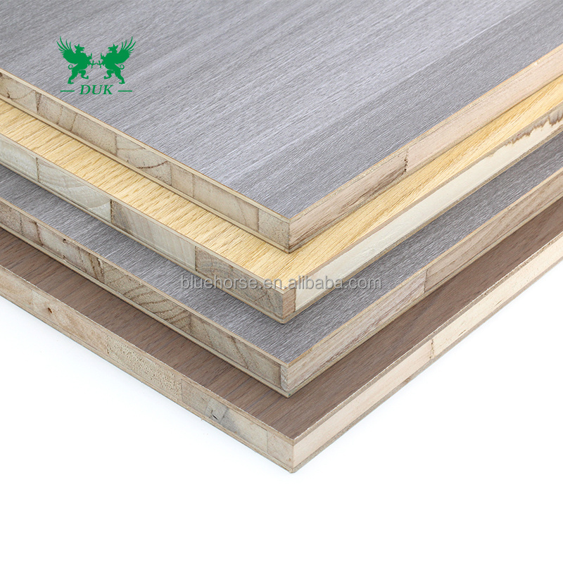 16mm 24mm meranti flooring white wooden commercial melamine laminated block board core composer 3x7 4x8