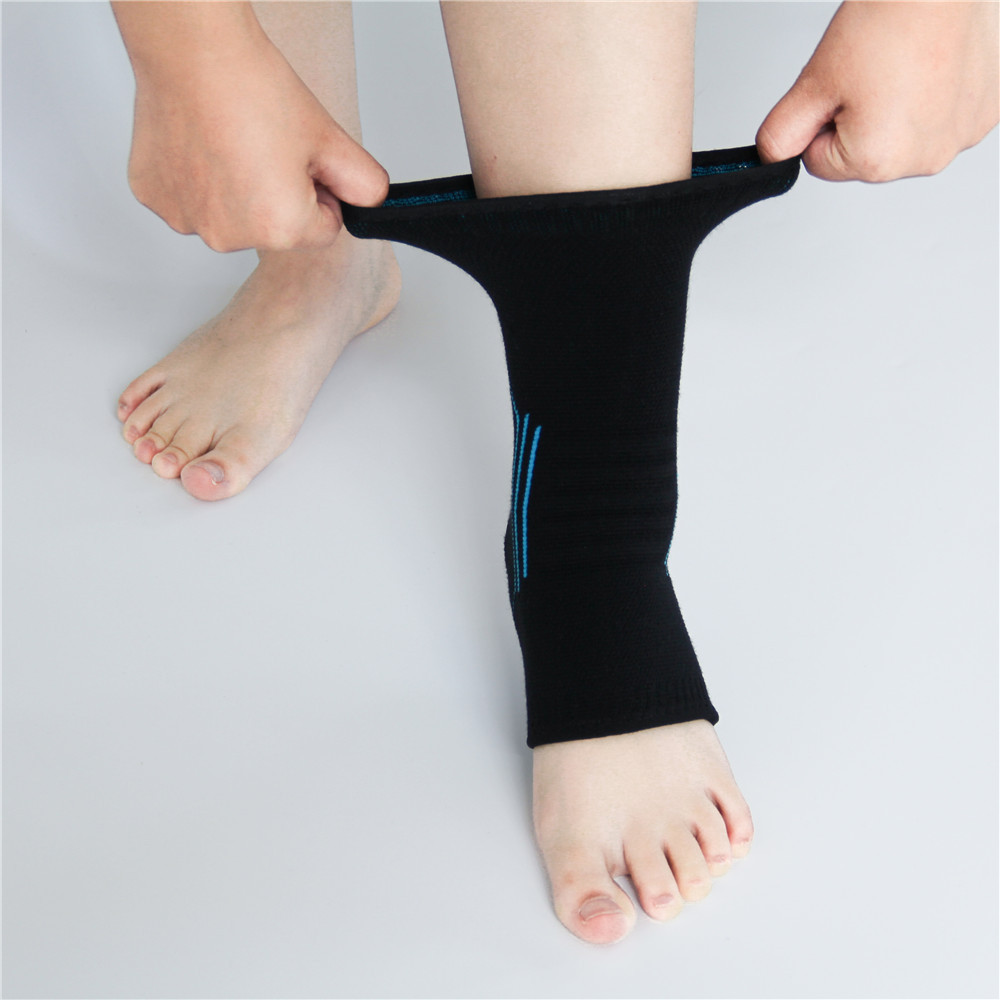 Comfortable ankle support knitted breathable elastic fitness exercise ankle protection 2023 whole