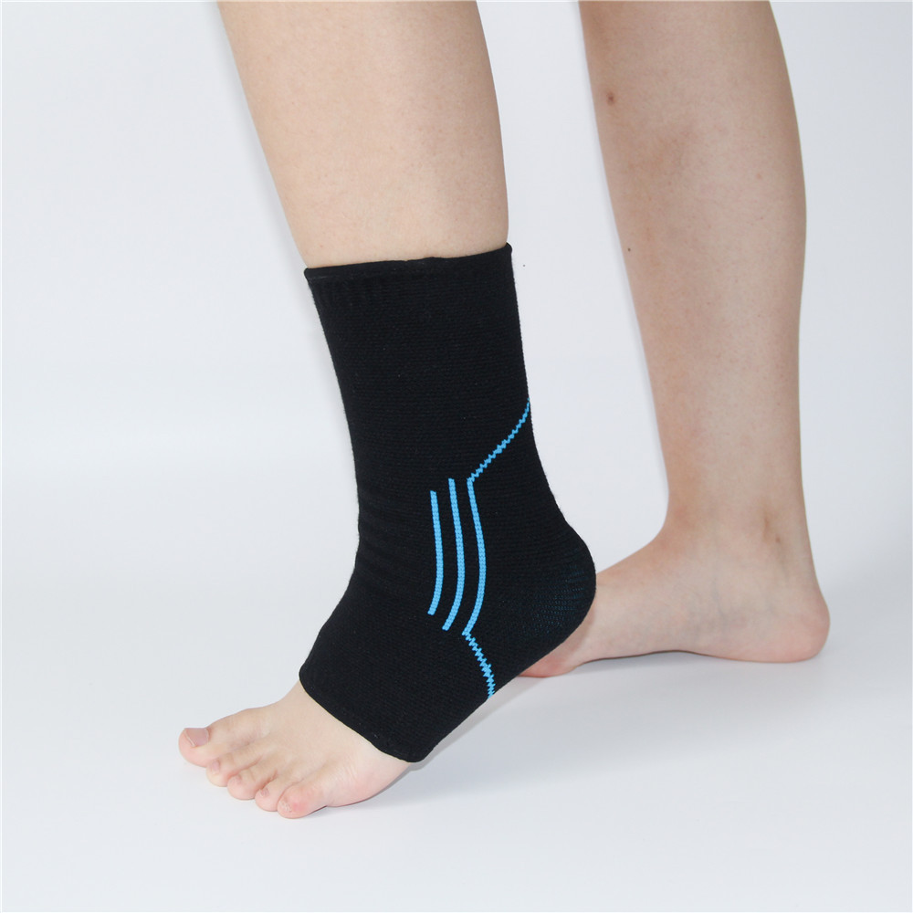 Comfortable ankle support knitted breathable elastic fitness exercise ankle protection 2023 whole