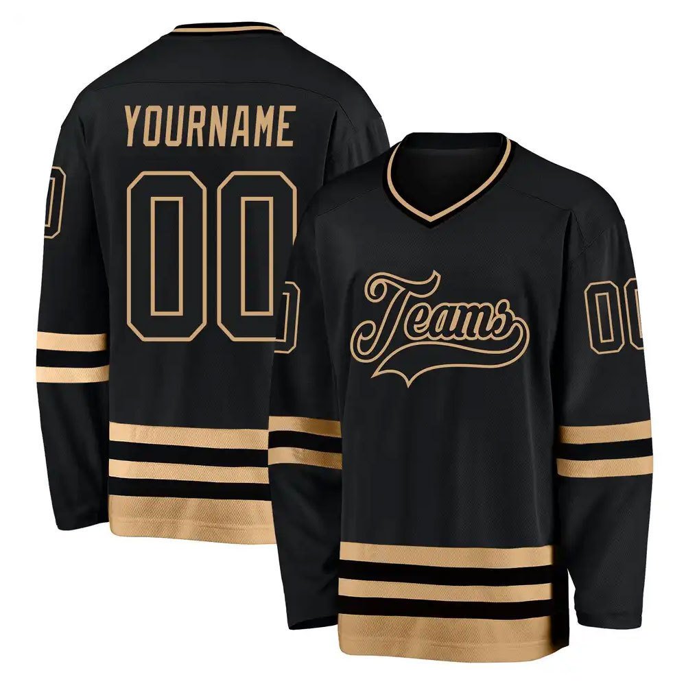 Ice hockey jersey oversized lightweight customized Embroidered Tackle Twill Ice Hockey Jerseys